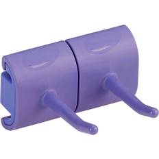 Violet Décoration et Rangement Salles de Bain Vikan Support Mural 82 mm Pourpre