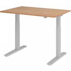 Hammerbacher WxD 1200 x 800 mm Walnut Finish Writing Desk