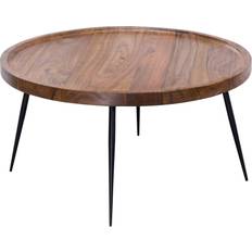 Noir Tables Basses Wohnling De Salon Marron Table Basse