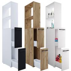 Beige Lagerschränke VCM Badmöbel Lagerschrank