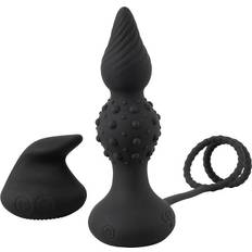 Rebel RC Butt Plug with Cock and Ball Rings