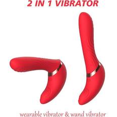 Nalone Noah Vibratore 2 in1 Rosso