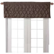 VCNY Home Skräddarsytt Fönster Valance 60 x 20 in Choklad