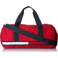 Tommy Hilfiger Men Duffle Bags & Sport Bags Tommy Hilfiger Tommy Hilfiger Men's Stripe Small Duffle Apple Red