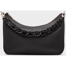 Christian Louboutin Women Crossbody Bags Christian Louboutin Womens Black-black Loubila Chain Large Leather Shoulder bag 1 Size