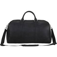 Ben Sherman Vegan Leather Carry-On Duffle Bag - Black