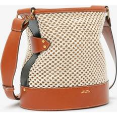 Zipper Bucket Bags Isabel Marant Bayia Leather Bucket Bag