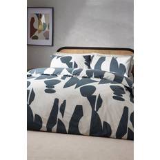 Hoem Meta Abstract Geometric Rich Duvet Cover Black, Grey, Blue