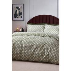 Hoem Hoem Alexa Cotton Rich Duvet Cover Green