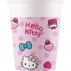 Festartikler Procos Papkrus Hello Kitty 8-pak