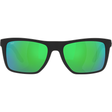Costa Del Mar Herre Solbriller Costa Del Mar Mainsail Polaroid Solbriller - Matte Black/Polycarbonate Green
