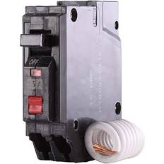 Best Power Consumption Meters GE 15 Amp Single Pole Ground Fault Breaker with Self-Test