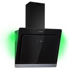Klarstein Aurora Eco 550 60 cm, Weiß, Transparent, Schwarz