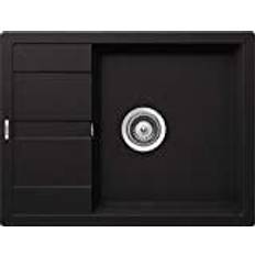 Schock Manhattan Single Bowl Inset Kitchen Sink 650mm L X 50mm W