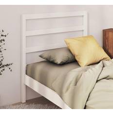 vidaXL white, 81 Solid Pine Bed Headboard