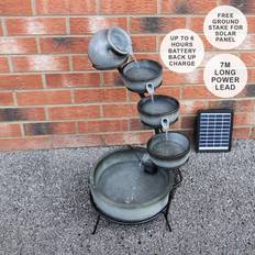 Water Feature Garden Fountain Solar Garden