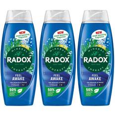 Radox Bath & Shower Products Radox Body Wash & Shampoo Feel Sea Minerals 450Ml, 3 Pack