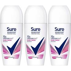 Sure Women Motion Sense Ap Deodorant Rollon 72H Nonstop, Fresh 50Ml, 3 Pack