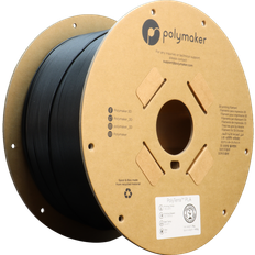 Polymaker PolyTerra PLA Charcoal Black 1,75 mm 3000 g