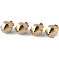 PrimaCreator PC-NVP-04Bx4-MK10 Brass Nozzle, 0.4 mm Pack of 4