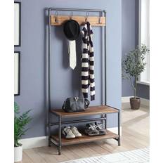 4D Concepts Hall Tree Clothes Rack