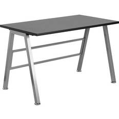 Silver Writing Desks Flash Furniture High Profile Writing Desk