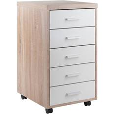 Multicolored Storage Cabinets Winsome Kenner Mobile 5 Storage Cabinet