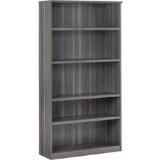 Gray Book Shelves Mayline Medina Laminate Book Shelf