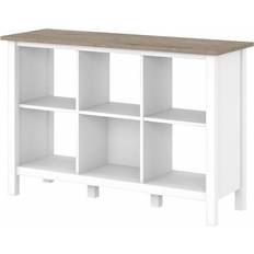 Furniture Bush Mayfield 6 Cube Book Shelf