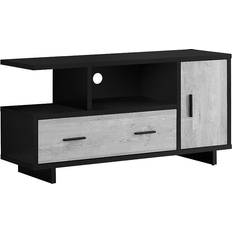 Grey tv stand Monarch Specialties Stand TV Bench