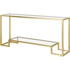 Gold Console Tables Athena 64" Console Table