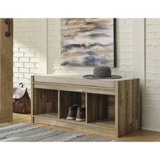 Ashley Brown Storage Benches Ashley Signature Light Storage Bench