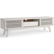 Modway White Benches modway Render Collection 59" Stand TV Bench