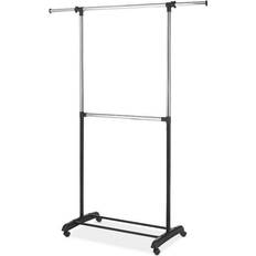 Whitmor Adjustable 2-Rod Garment Rack Kleskrok