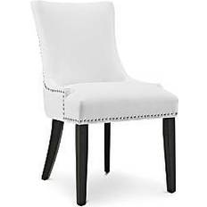 Modway White Kitchen Chairs modway Marquis Faux Kitchen Chair