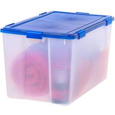 Iris 156 Quart WeatherPro Clear Storage Box