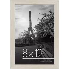 Americanflat 8x12 Picture Light Wood Photo Frame