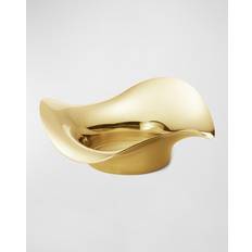 Georg Jensen Cobra Bloklysstage Guld Lysestage