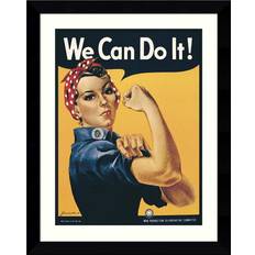 Interior Details Amanti Art Print 'Rosie The Riveter "We Can Do It!"' Framed Art