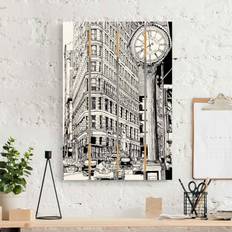 Legni Impression sur bois City Study Flatiron Building