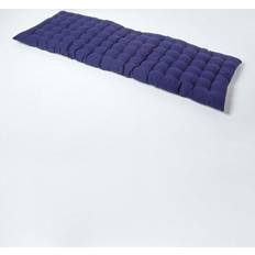 Bleu Banquettes Homescapes Coussin Pour Banc De Jardin 3 Places 60 cm Naturel Banquette