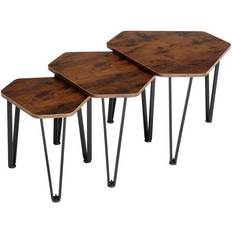 tectake Torquay Table Basse 52x58.7cm 3pcs