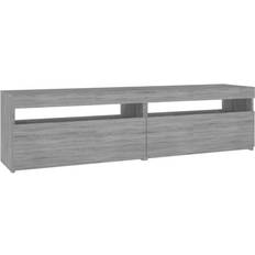 Tvborde vidaXL Tv-Borde 2 Stk Med LED-Lys 75 x 35 x 40 cm TV-bord