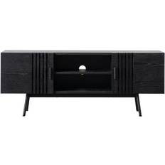 Black TV Benches Gallery Interiors Holsen Media Unit TV Bench