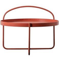 Red Coffee Tables Alinda 65cm Round Iron Coffee Table