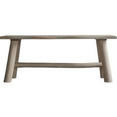 Gallery Direct Chichester Natural Edge Settee Bench