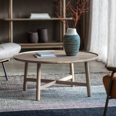 Round table Gallery Interiors Kingham Round Coffee Table