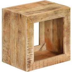 vidaXL 40 x 30 x 40 cm Massivt Mangotræ Skammel 40cm