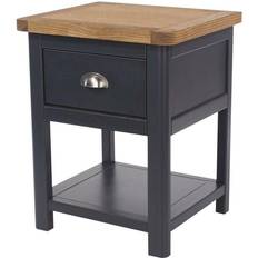 Blue Bedside Tables Home Source Coniston 1 Bedside Table