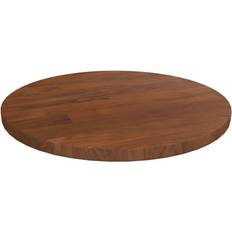 vidaXL Rund Mörkbrun Ø30 x 1.5 cm Bordsskiva